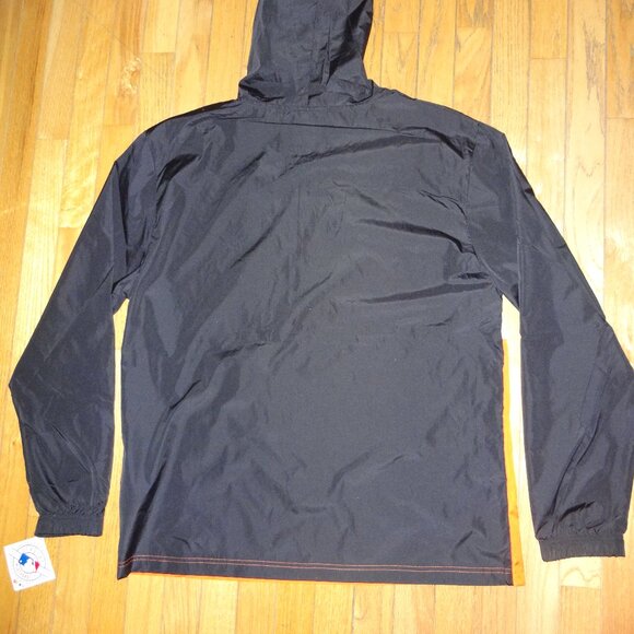 BALTIMORE ORIOLES MLB Genuine Merchandise Hooded Windbreaker JACKET 1/4 Zip NWT - Picture 8 of 8